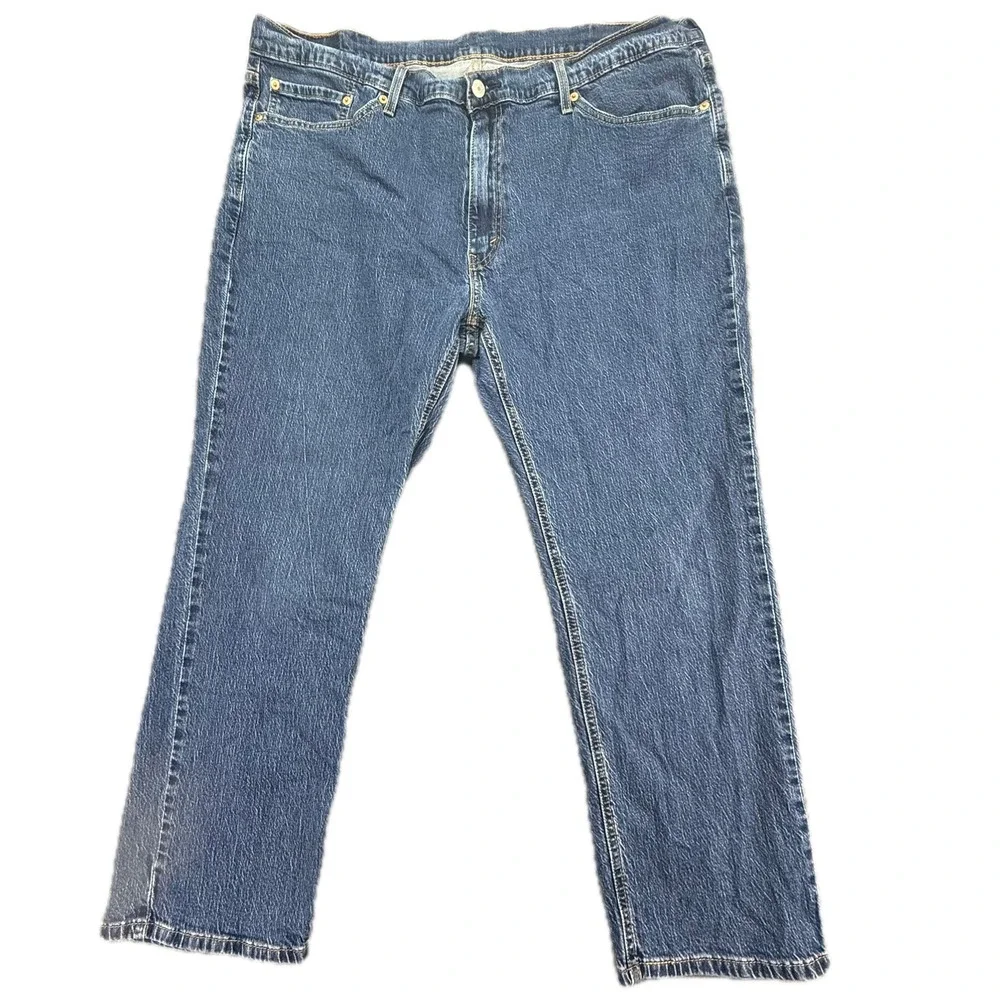 Levi's‎ 541 Athletic Taper Jeans Mens 44x30 Blue Stretch Denim Pants 18757-0143